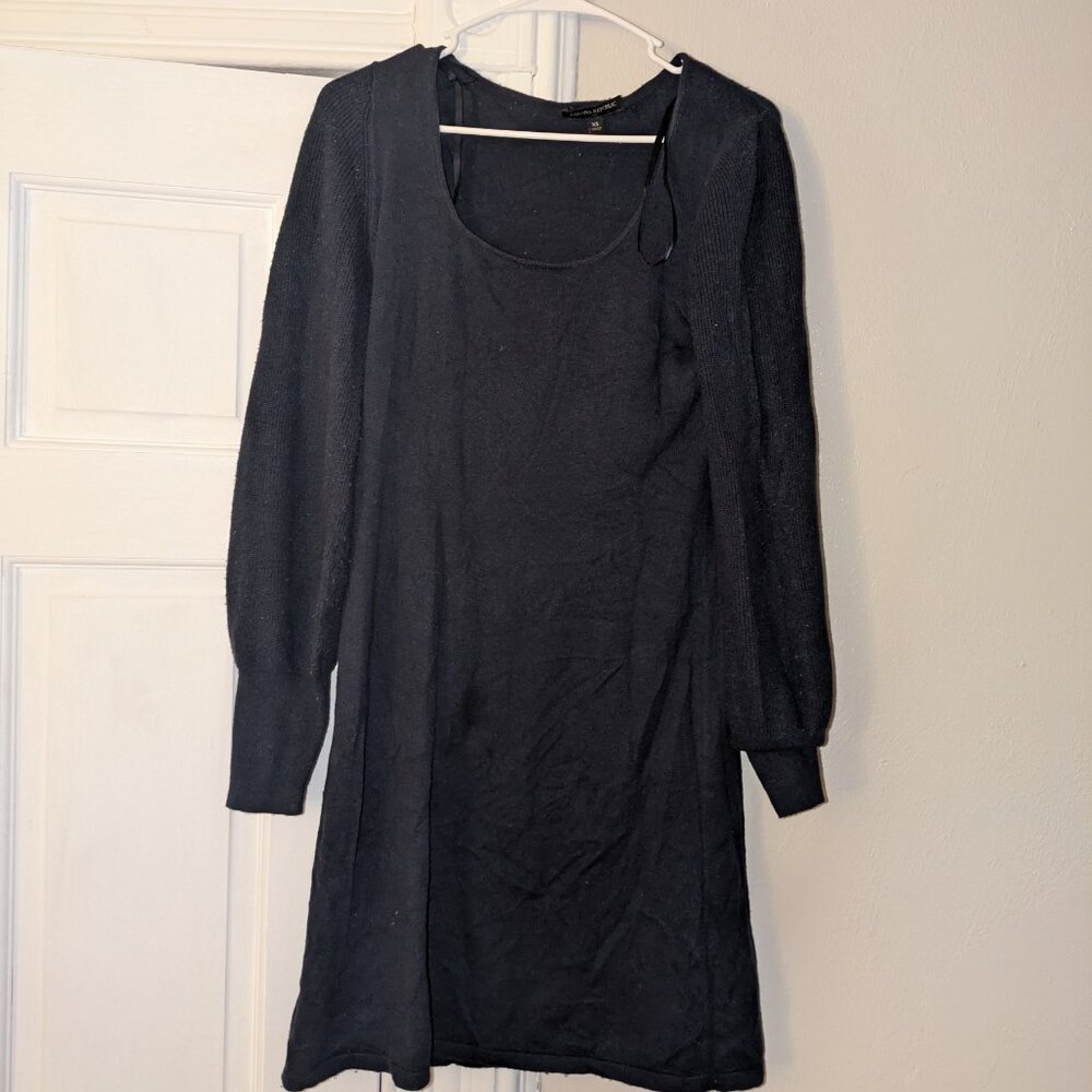 Banana Republic Midi Sweater Dress Blue